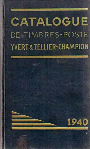 Обложка каталога «Ивер и Телье» 1940 года