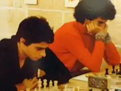 Беат Цюгер и Джанкарло Францони в 1980 году