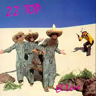 Обложка альбома ZZ Top «El Loco» (1981)