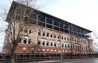 Заброшенное здание бывшей Бани, 25 ноября 2019 года