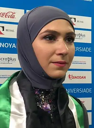 Лари на зимней Универсиаде 2019 в Красноярске