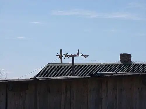 Флюгер в Заозерье.