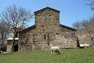 Вид на монастырь Зедазени