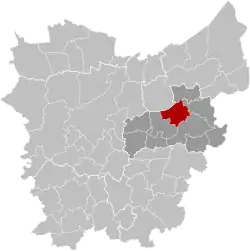 Расположение муниципалитета на карте провинции