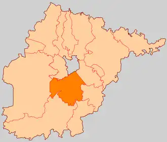 Зеленогорское сельское поселение (упразднено) на карте