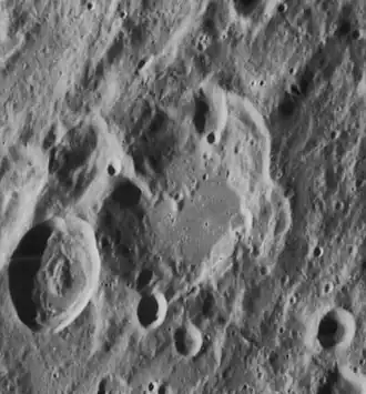 Снимок зонда Lunar Orbiter IV.