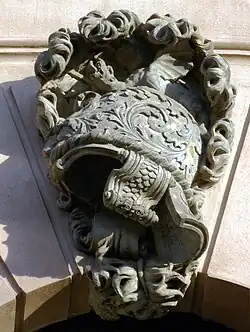 Маскарон фасада здания Арсенала. 1695. Берлин