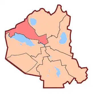 На карте города