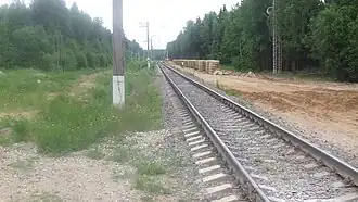 Вид на восток с переезда