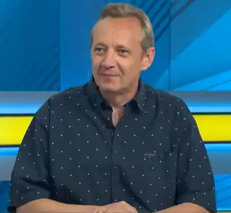 Зигфрид Муктупавелс в студии LTV в 2022 году