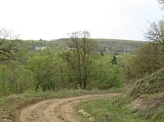 Выезд в Зубрилово со стороны Сосновки. 2015