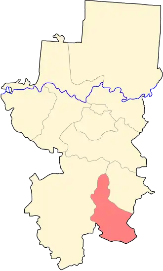 Октябрьское сельское поселение на карте