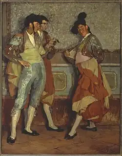 Игнасио Золуаг. Торреодоры. 1906 г.