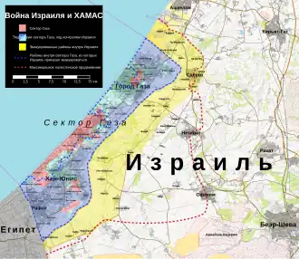 Карта боевых действий