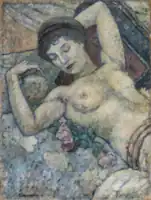 Обнажённая. 1917. Музей современного искусства Тренто и Роверето