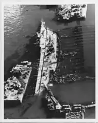 13 февраля 1944. Крен на левый борт 68°.