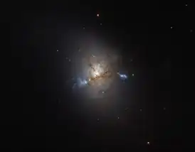 Галактика NGC 1222. Фото телескопа «Хаббл».