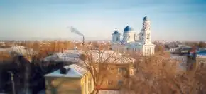 Панорама посёлка Дергачи